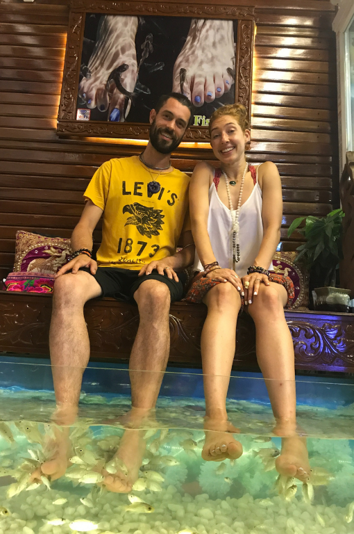 Lesley Logan and Brad Crowell Pilates Retreat Angkor Wat 2017