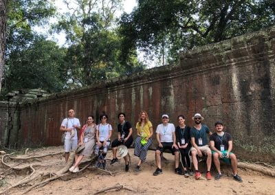 pilates retreat angkor wat cambodia lesley logan nov 2018 friends 8