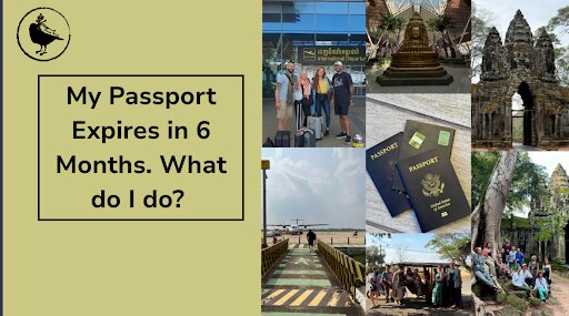 My Passport Expires in 6 Months. What do I do?