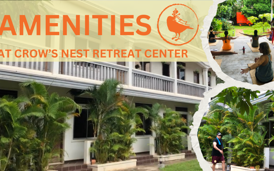 Amenities at Crow’s  Nest Retreat Center