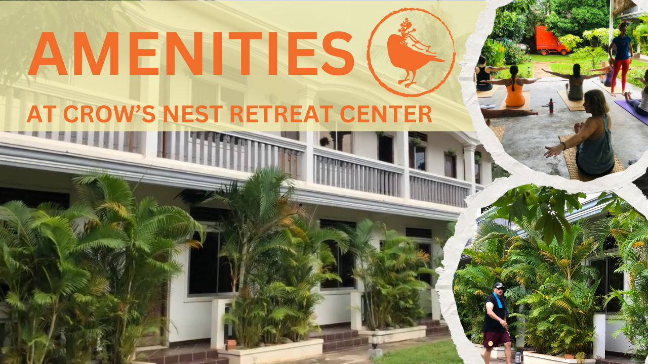 Amenities at Crow’s  Nest Retreat Center