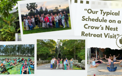 A Typical Schedule on a Crows Nest Retreat Visit