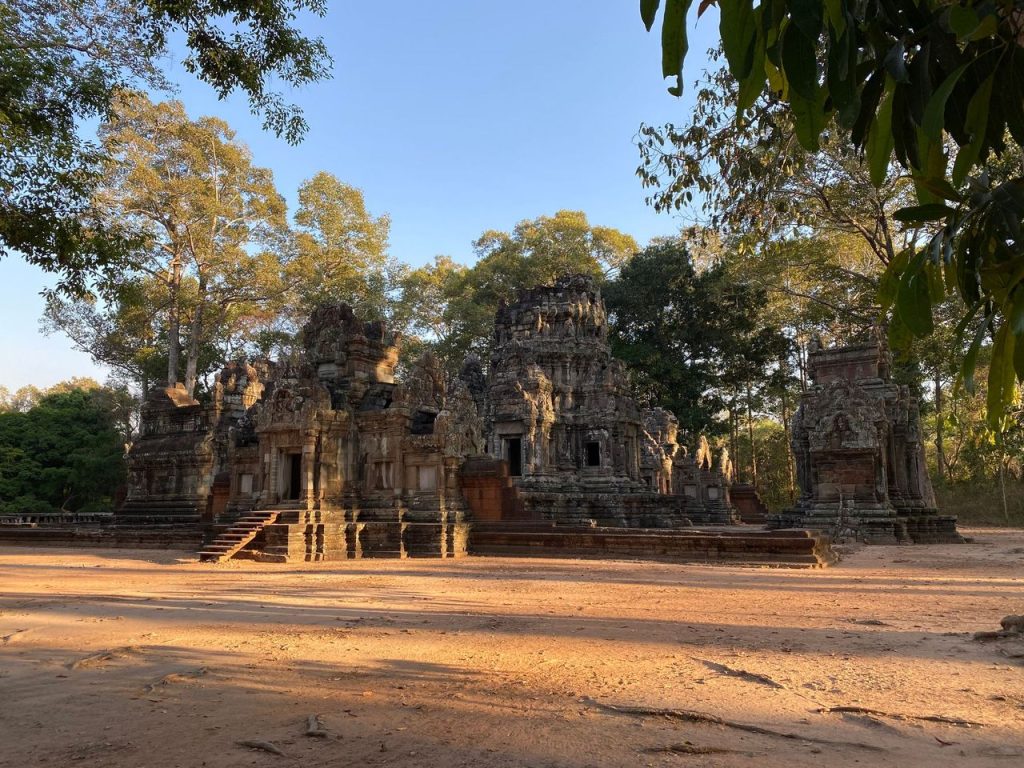 a quiet, calm soul of chau say tevoda at an afternoon moment crows nest retreats